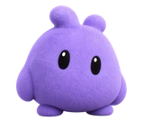 The purple Dots for Discord mascot